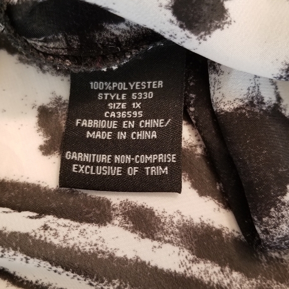 mandy Evans semi sheer blouse - Picture 7 of 7